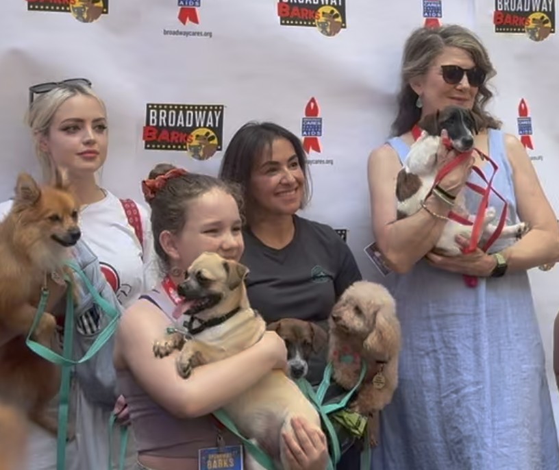 Broadway stars helped to get local cats and dogs adopted.